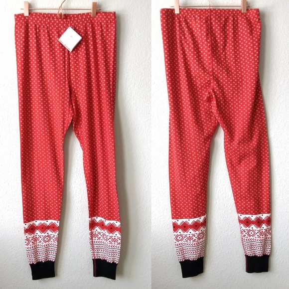 HANNA ANDERSSON Heritage Pajamas PJ Pants Bottoms - Picture 2 of 4